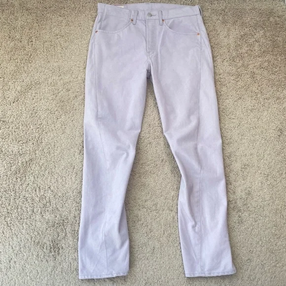 Levi's Engineered Jeans LEJ 502 RARE Men's Red Back Patch Corduroy Pants 32x32